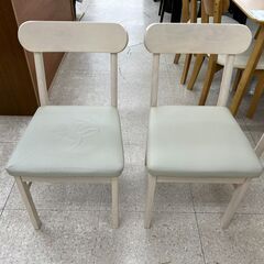 ☆ジモティ割あり☆ 2人掛けダイニングセット オーク H70×D60×W80 