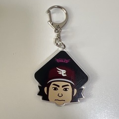 [スポーツ]選手イラストシリーズ　楽天イーグルス　キーホルダー　58 辛島航選手の画像