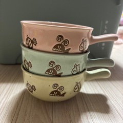 持ち手付き皿
