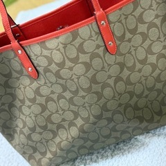 コーチバック　リバーシブルの画像