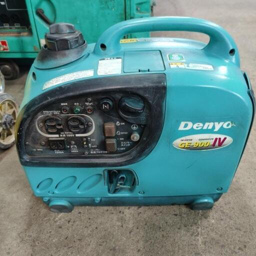 デンヨー発電機 ヤマハ GE-900IV 中古動作確認済み