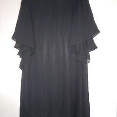 【新品タグ付き】ブラックチュニックMサイズの画像