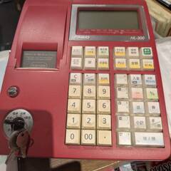 【値下げしました】カシオ電子レジスターNL-300　鍵付き
