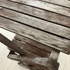 3段木製ラックの画像