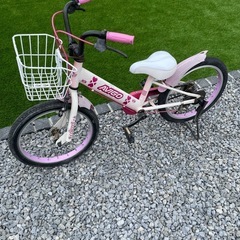 女児　自転車　18インチ