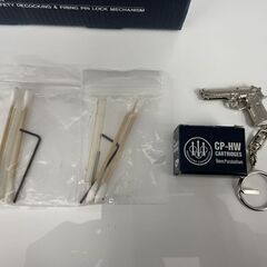MGC モデルガン BERETTA M9 ベレッタ BMN-16500 カート8発 CP-BLK キーホルダー付き 箱 説明書付き SPGマーク 札幌市手稲区の画像