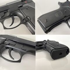MGC モデルガン BERETTA M9 ベレッタ BMN-16500 カート8発 CP-BLK キーホルダー付き 箱 説明書付き SPGマーク 札幌市手稲区の画像