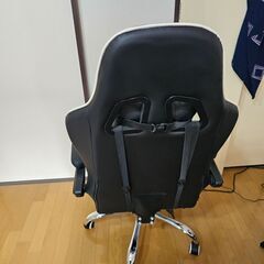 GTRacing ゲーミングチェア（リクライニング・フットレスト付き）美品・引き取り希望の画像