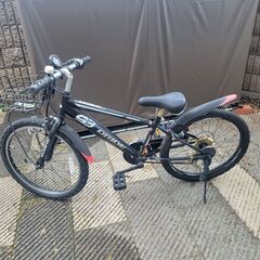22インチ　子供自転車　ヘルメット付き
