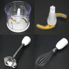 BRUNO (ブルーノ) キッチン家電 マルチスティックブレンダー アイボリー 1台5役 BOE034-IV 【コンプオフ金沢野々市店】の画像