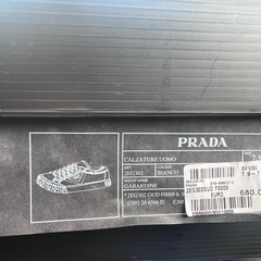 新品未使用PRADA 26センチ　スニーカーの画像