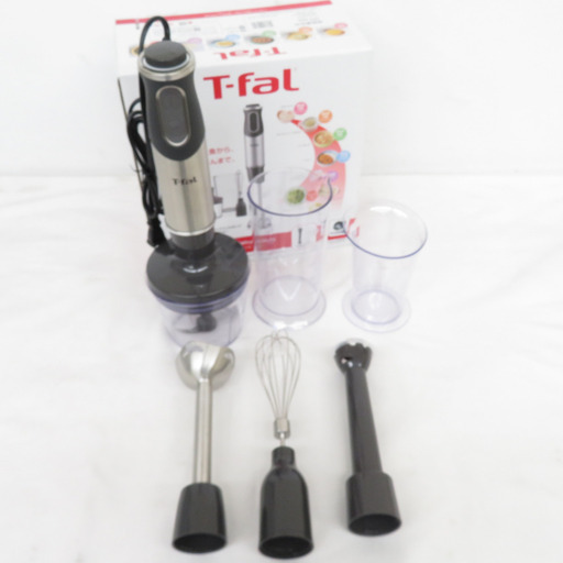 T-fal (ティファール) キッチン家電 ハンドブレンダーベビーマルチ 1台5役 オリジナルレシピbook付 HB65H8JP 【コンプオフ金沢野々市店】