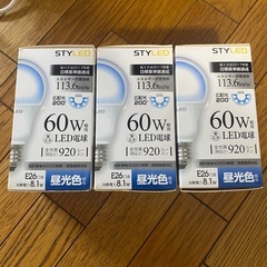 電球3個