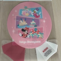 【全６種類セットコンプリート】非売品！KIRIN×東京ディズニーリゾート　プラスチック製うちわ　
　の画像