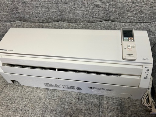 Panasonic 冷暖房エアコン商談中です2.2k標準設置まで込みです