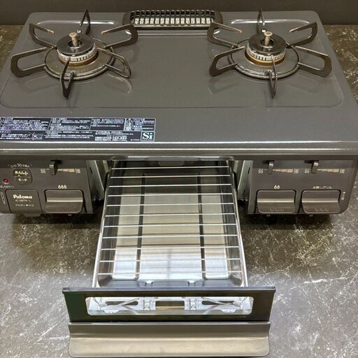 伊勢崎店【現状品】gi3-11 パロマ ガスコンロ IC-S87K-1L 2021年製