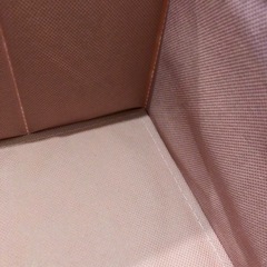 決まりました　ダイソー　収納ボックス　モロッカン　ピンク2個の画像