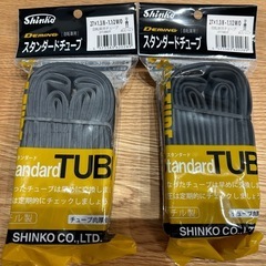 【取引可能】自転車用チューブ　新品未使用2個