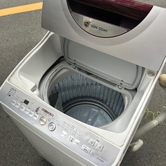 ☆ジモティ割あり☆ SHARP 洗濯機 6kg 年式2020 動作確認