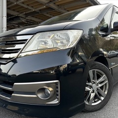 ガソリン代 節約☆S-HYBRID入りました‼️24年式☆月々1.2万円〜分割払い可❗️車検2年付き！大人気☆ニッサン セレナ ライダー☆Bluetooth対応SDナビ☆走行中DVD見れます☆ETC☆ドラレコ付きのフル装備☆両側電動スライドドア☆ウィンカーミラー☆フル装備☆車内広々三列シート‼️の画像