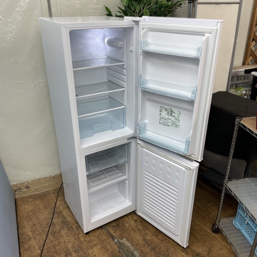 R740 ☀️ アイリスオーヤマ 2ドア冷蔵庫（162L 右開き）19年製 AF162 ⭐ 動作確認済 ⭐ クリーニング済