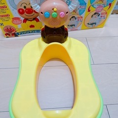 〖美品〗アンパンマン3way補助便座(● ̍̑● ̍̑●)の画像