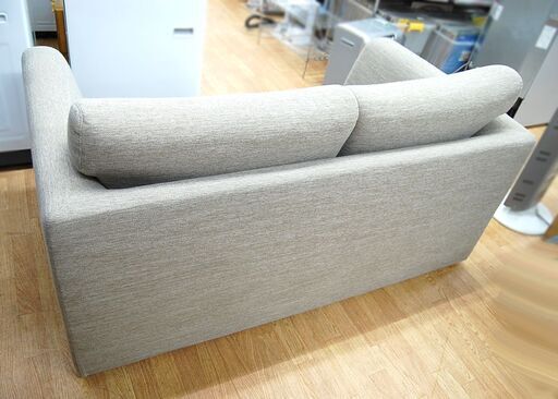 ニトリ 二人掛けソファ NポケットA3 ベージュ 幅145×奥行85×高さ74cm ファブリック 布張りソファ 2人掛けソファ 2Pソファ 札幌市 清田区 平岡 ニトリ 二人掛けソファ NポケットA3 ベージュ 幅145×奥行85×高