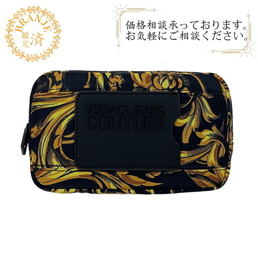 ヴェルサーチジーンズ Versace Jeans ウエストバッグ ウェストポーチ ボディバッグ 72YA4B9O  マルチカラー
