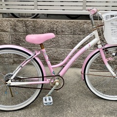 ★女の子用　22インチ　自転車の画像