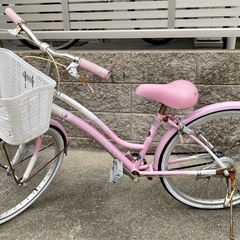 ★女の子用　22インチ　自転車の画像
