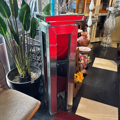 フラワースタンド 花台 鏡面 シンプル オシャレ インテリア