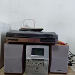 引き取りに来て下さる方に　ミニコンポ