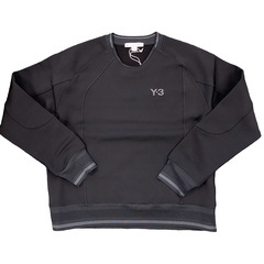 ワイスリー Y-3 スウェット 長袖 LOGO CREW トレーナー プルオーバー  HM5036 ブラックの画像
