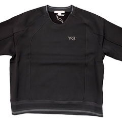 ワイスリー Y-3 スウェット 長袖 LOGO CREW トレーナー プルオーバー  HM5036 ブラックの画像
