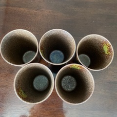 ビール用　陶器 コップの画像