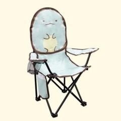【新品】すみっコぐらし サイドポケット付きキッズ折りたたみチェア...