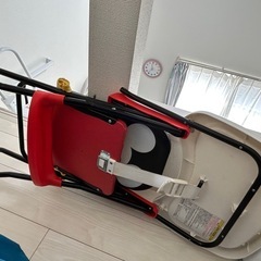 ミッキーマウス　ベビーチェア（ハイチェア　折りたたみ）の画像