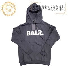 ボーラー BALR パーカー ロゴ 裏起毛 B10005  ブラック