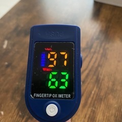 新品未使用品　パルスオキシメーター　非医療用の画像