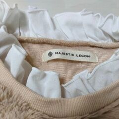 値下げ！ファーボリュームトップス　MAJESTICLEGON マジェスティックレゴンの画像