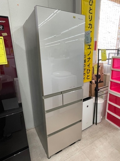 Panasonic 冷蔵庫 NR-E454PX-N 450L　2019年製 概要 パナソニックパーシャル搭載冷蔵庫 NR-E454PX | 冷蔵庫