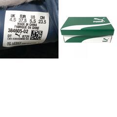 プーマ PUMA 23.5cm スニーカー SPELLBOUND-MARSHMALLOW スウェードクラシックフランネル 384605 ブルーの画像