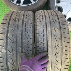 レイズ  18インチ 7.5j+48 タイヤ付きホイールの画像