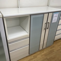 【ドリーム川西店御来店限定】 三幸ジャパン キッチンボード ホワイト H850×W1200×D430 クリーニング済み 【2001239255600085】 ドリーム川西店御来店限定】 三幸ジャパン キッチンボード ホワイト