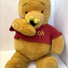 くまのプーさん特大ぬいぐるみ(全長約1ｍ)      　No.11の画像