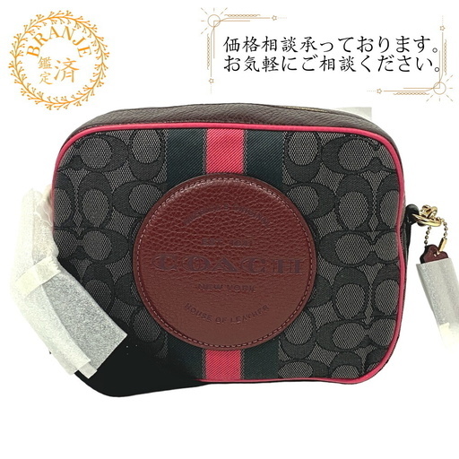 コーチ COACH ショルダーバッグ DEMPSEY CAMERA BAG 1912 ブラック