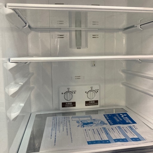 値下げ⭐︎【直接引取無料】MITSUBISHI 2ドア冷蔵庫 MR-P15D-S 2019年製