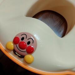アンパンマン　ステップ付き補助便座の画像