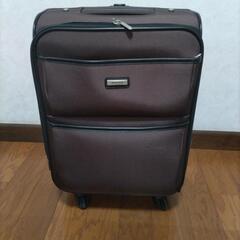 キャリーケース 旅行カバン 中型 茶色 51cm