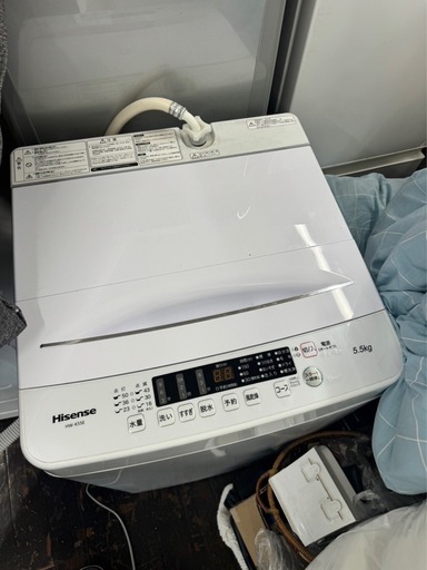 お話中洗濯機 2023年製 5.5kg
